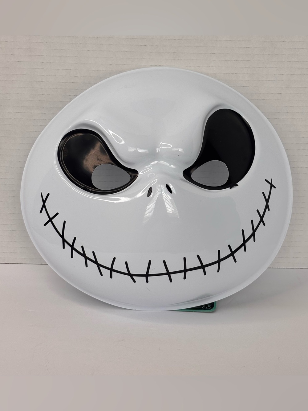 Jack Skellington Half Mask The Nightmare Before Christmas Halloween Costume NWT